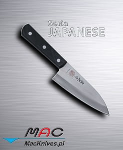 Japanese Deba Cleaver Knife – japoński tasak Deba. Ciężki tasak do cięcia ryb i kości. Ostrze 140 mm.