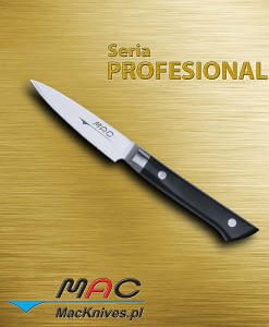 Paring Knife – nóż do obierania. Ostrze 80 mm Spiczasty ostry nóż do zdzierania i obierania. Wygodny w użyciu.