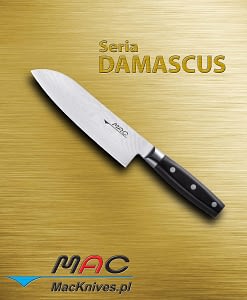 Santoku Knife – noż Santoku. Ostrze 180 mm Wszechstronny nóż Santoku do krojenia, cięcia, szatkowania, siekania, kostkowania, itp. Nóż z przeznaczeniem do mięsa, ryb i warzyw.