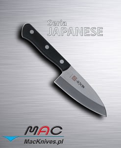 Japanese Deba Cleaver Knife – japoński tasak Deba. Ciężki tasak do cięcia ryb i kości. Ostrze 110 mm.
