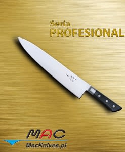 Chef Knife – nóż szefa kuchni. Ostrze 275 mm Nóż szefa kuchni do wszechstronnego wykorzystania.